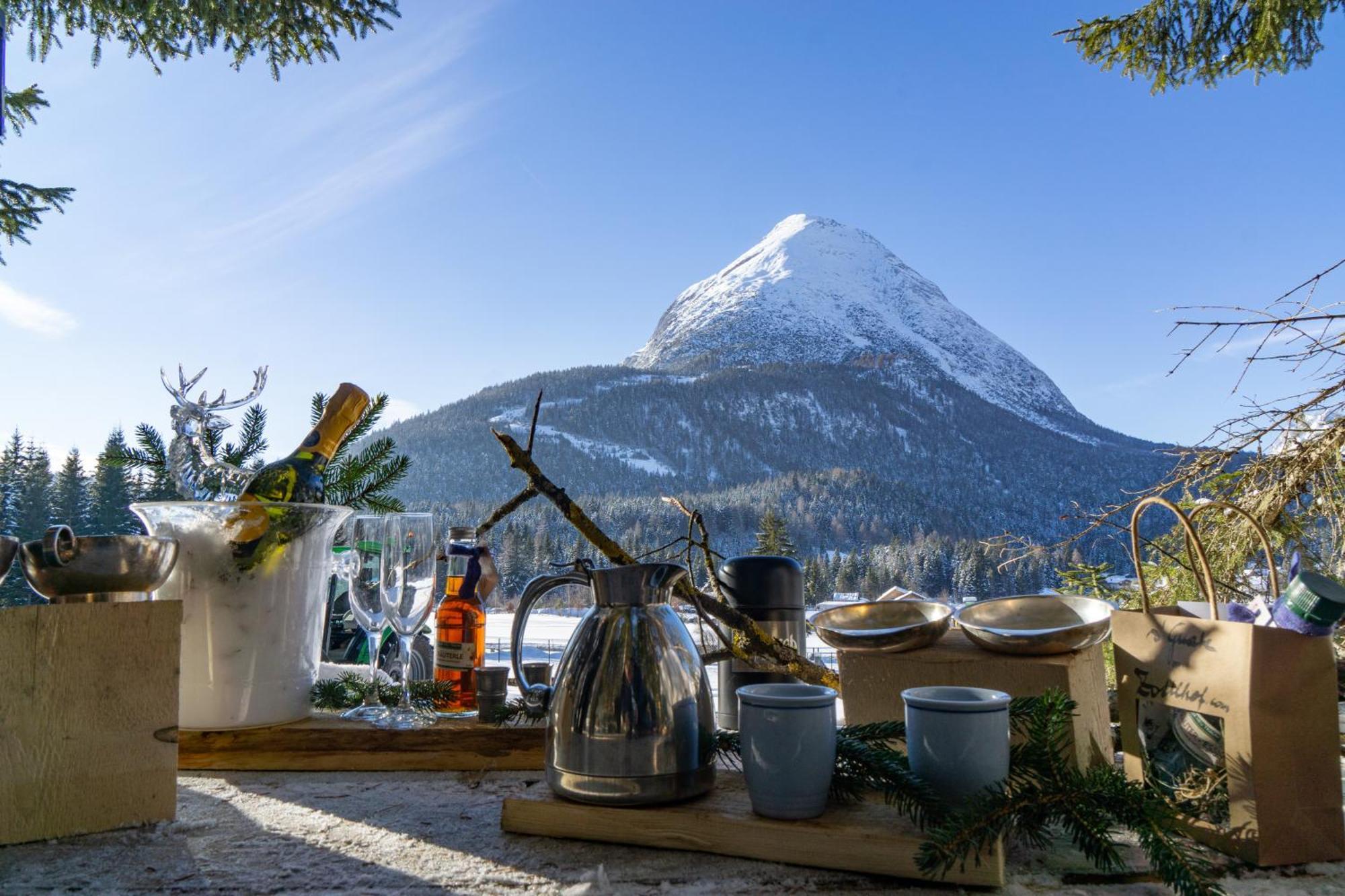 Ferienwohnung Alpineas Leutasch Exterior foto